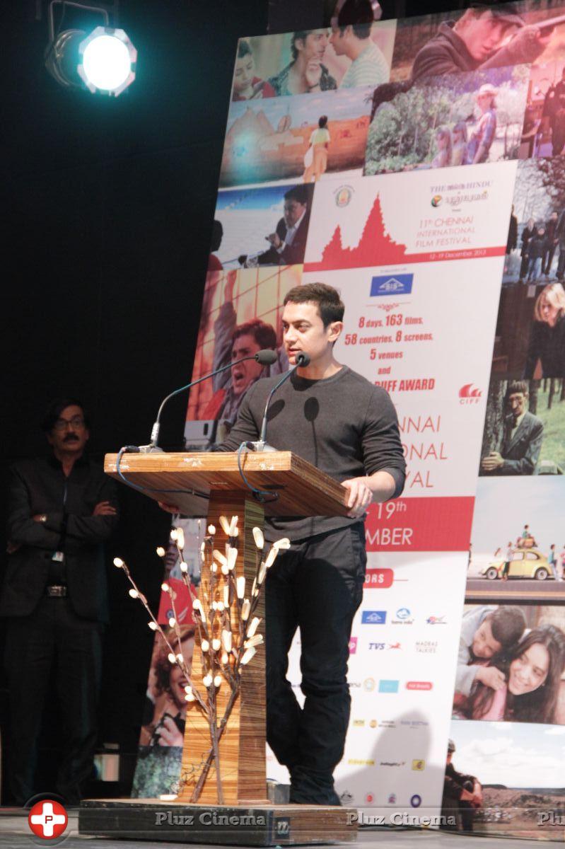Aamir Khan - 11th Chennai International Film Festival Stills | Picture 674025