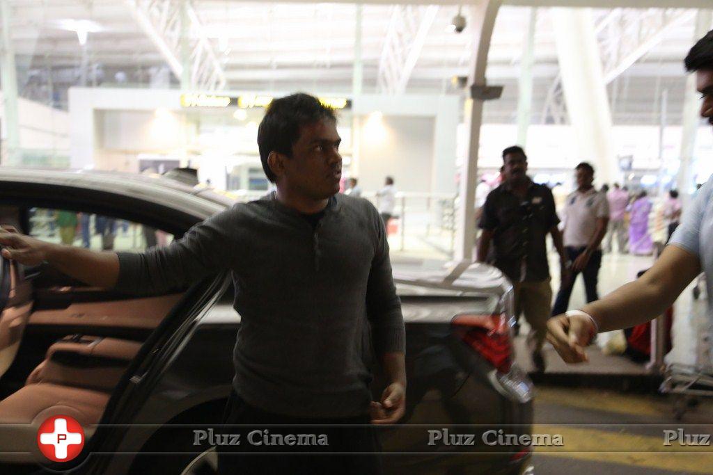Yuvan Shankar Raja - Yuvan Spotted at Chennai Airport Stills | Picture 634814