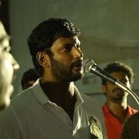 Vishal Krishna - Pandiyanaadu Team Visits Theatres in Tamilnadu Stills | Picture 635460