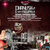 Dhanush 5aam Vaguppu Movie Audio Release Invitation Stills