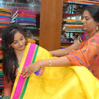 Sreeja Fashions Madhavi Latha South Silk Festival Launching Banjarahills Road No 12 Photos | Picture 595237