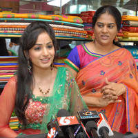 Sreeja Fashions Madhavi Latha South Silk Festival Launching Banjarahills Road No 12 Photos | Picture 595295