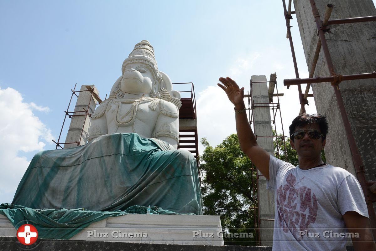 Arjun Sarja - Actor Arjun Builds Lord Anjaneya Temple Photos | Picture 599092