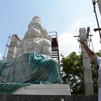 Actor Arjun Builds Lord Anjaneya Temple Photos
