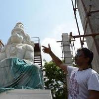 Arjun Sarja - Actor Arjun Builds Lord Anjaneya Temple Photos | Picture 599094
