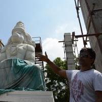 Arjun Sarja - Actor Arjun Builds Lord Anjaneya Temple Photos | Picture 599095