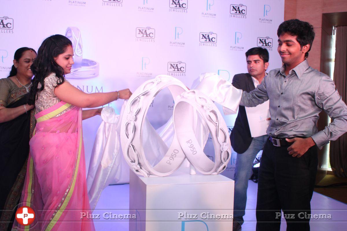 GV Prakash and Saindhavi in NAC Jewellers Celebration Stills | Picture 605926
