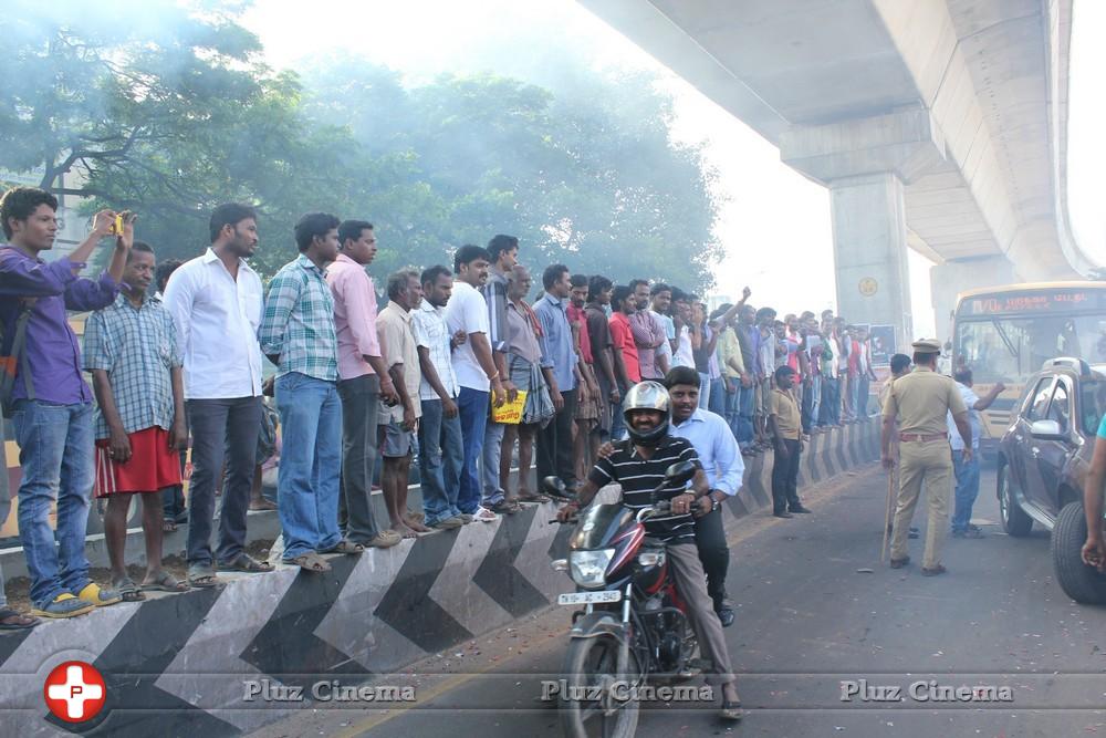 Aarambam Movie First day First Show Celebration Stills | Picture 622477