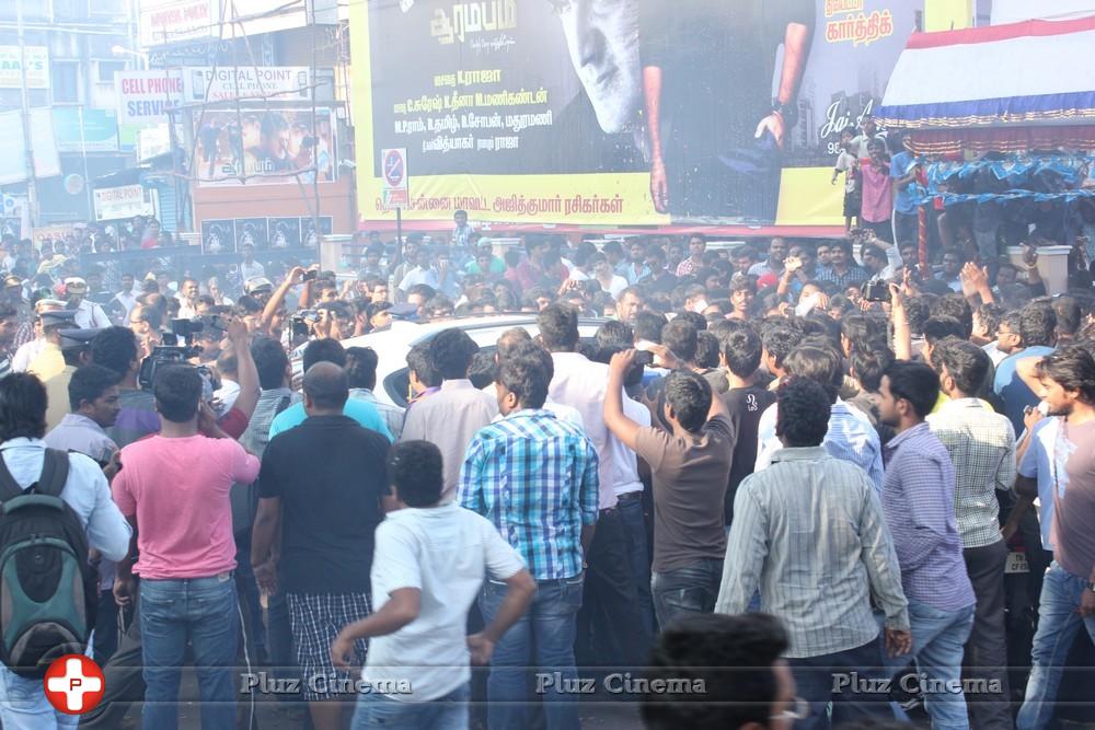 Aarambam Movie First day First Show Celebration Stills | Picture 622481