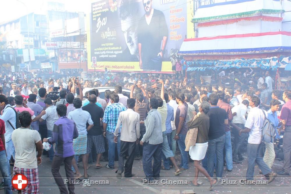 Aarambam Movie First day First Show Celebration Stills | Picture 622483