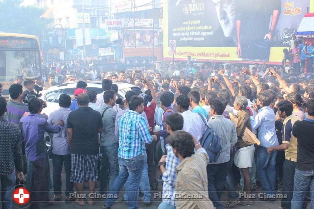 Aarambam Movie First day First Show Celebration Stills | Picture 622486