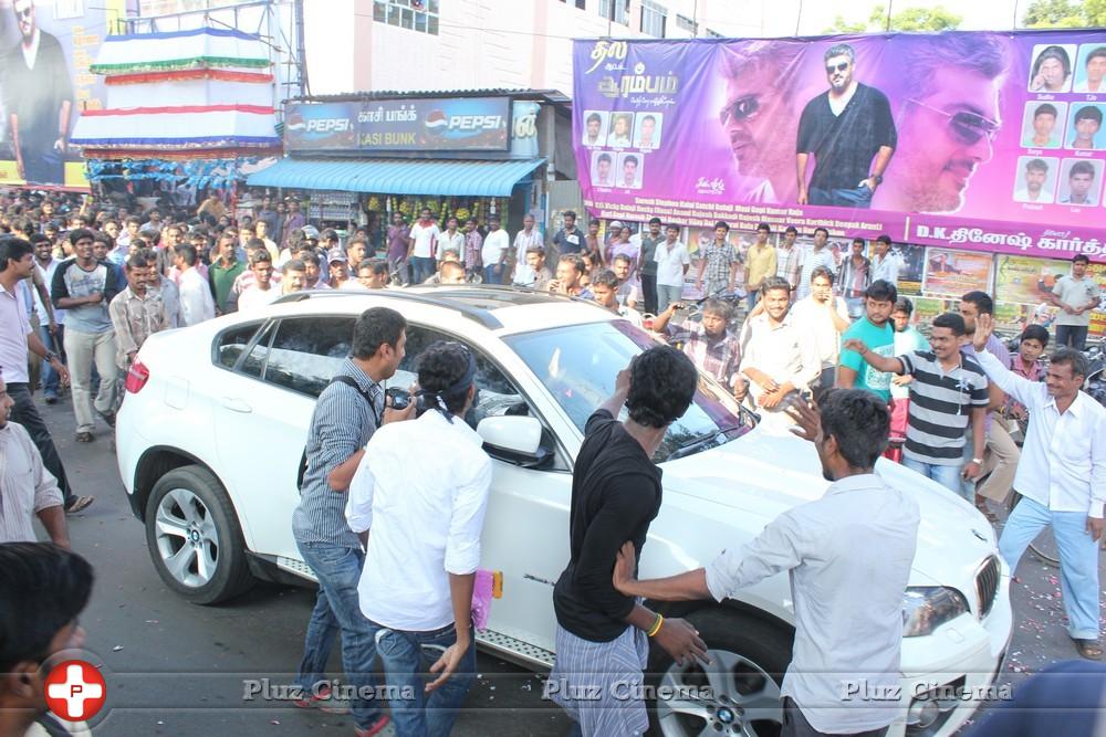 Aarambam Movie First day First Show Celebration Stills | Picture 622496