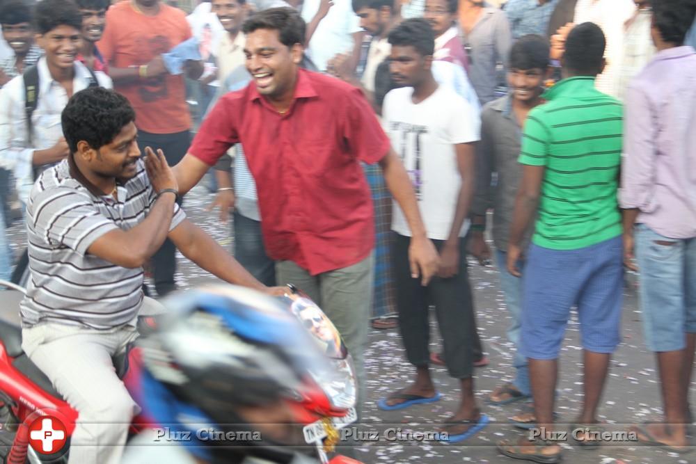 Aarambam Movie First day First Show Celebration Stills | Picture 622510