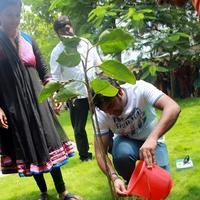 Mirchi Shiva - Vanakkam Chennai Crew Planted 100 Sapling at Dr.MGR Janaki College Photos | Picture 585106