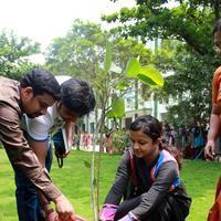 Vanakkam Chennai Crew Planted 100 Sapling at Dr.MGR Janaki College Photos | Picture 585109