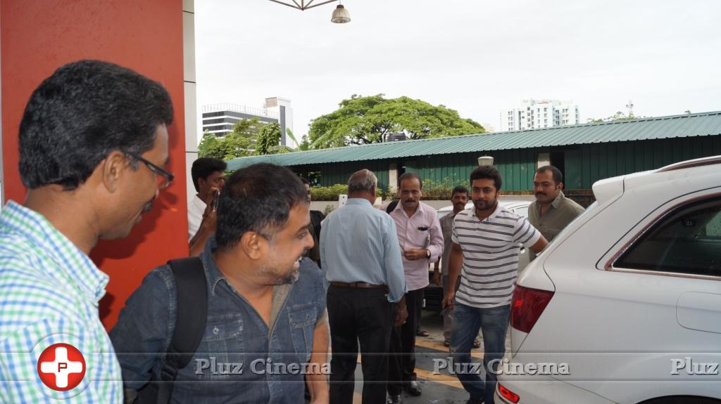 N. Linguswamy (Director) - Surya at Gokulam Park in Kochi Pictures | Picture 787935