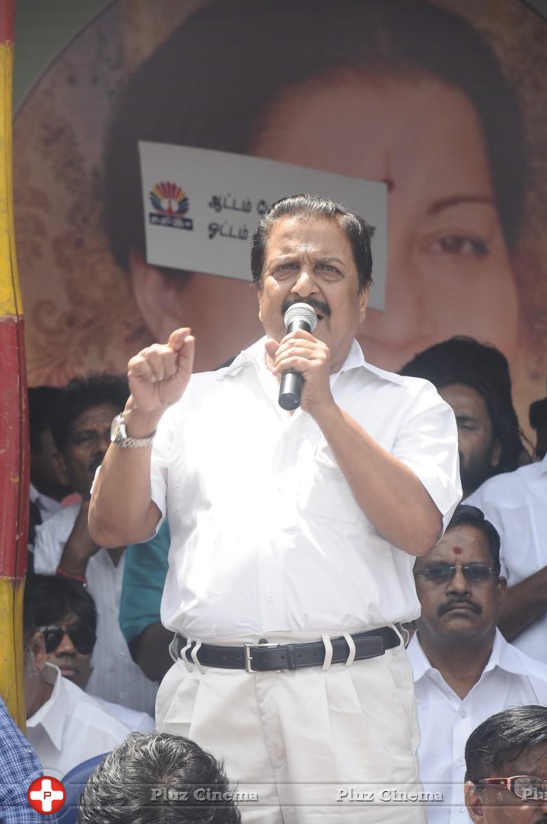 Sivakumar - Tamil Directors Union and Producers Council Protest Outside Sri Lankan High Commission Stills | Picture 789154