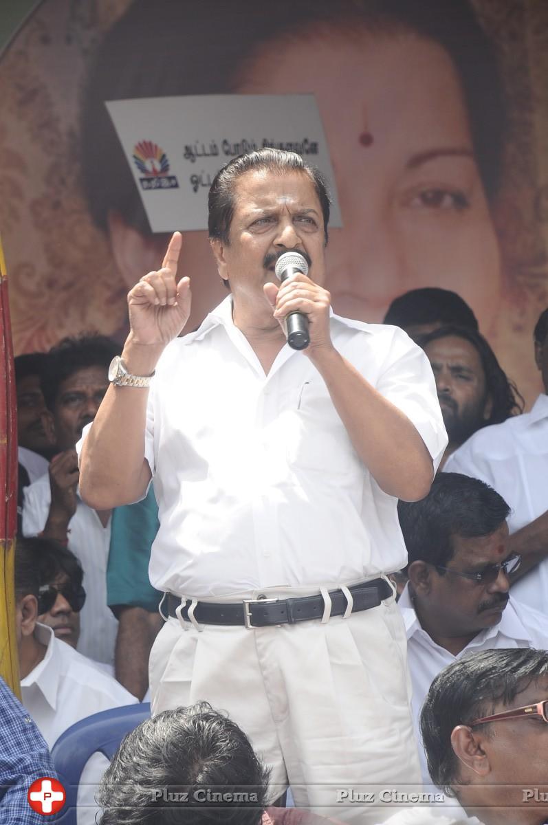 Sivakumar - Tamil Directors Union and Producers Council Protest Outside Sri Lankan High Commission Stills | Picture 789156
