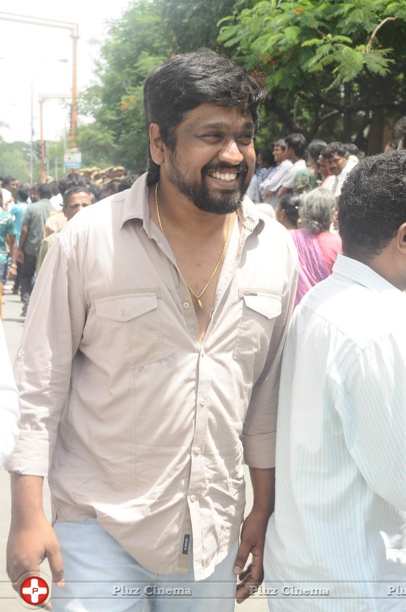 M. Rajesh - Tamil Directors Union and Producers Council Protest Outside Sri Lankan High Commission Stills | Picture 789162