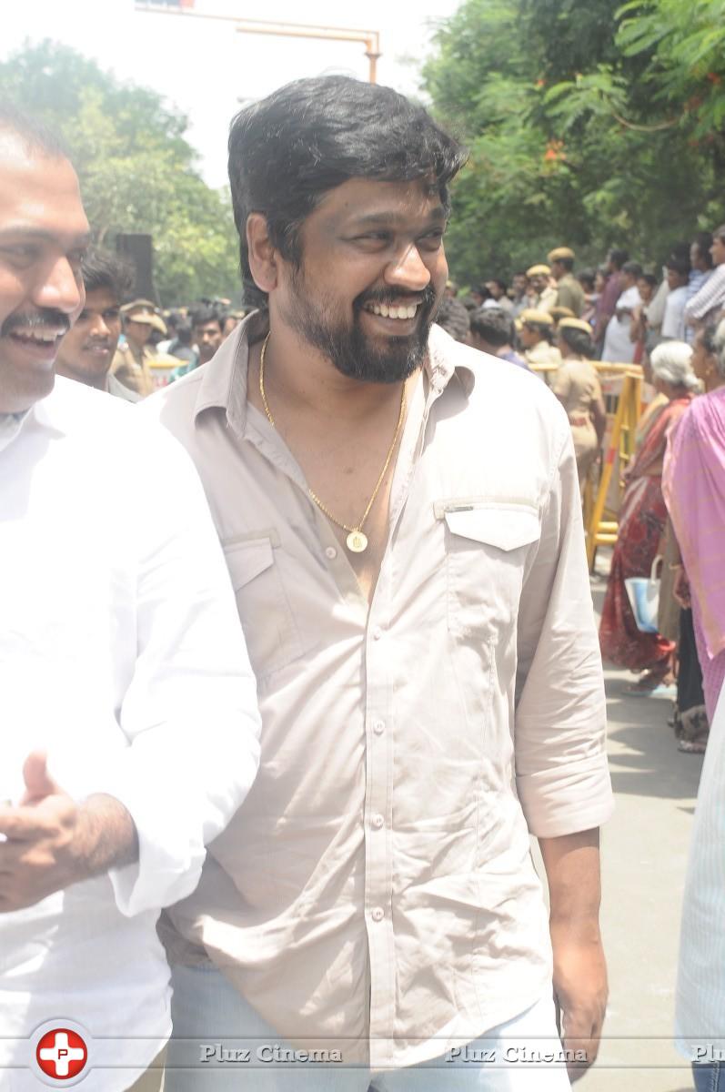 M. Rajesh - Tamil Directors Union and Producers Council Protest Outside Sri Lankan High Commission Stills | Picture 789163