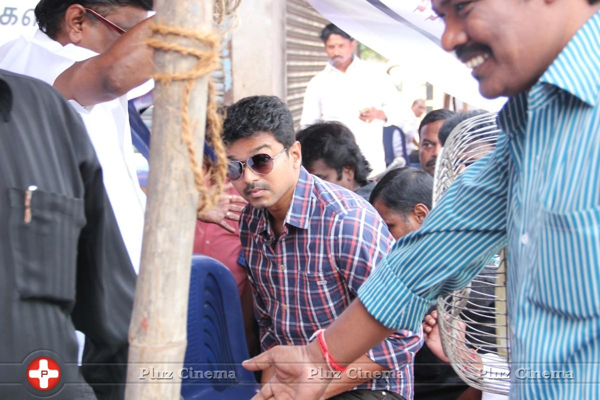 Vijay - Tamil Directors Union and Producers Council Protest Outside Sri Lankan High Commission Stills | Picture 789166