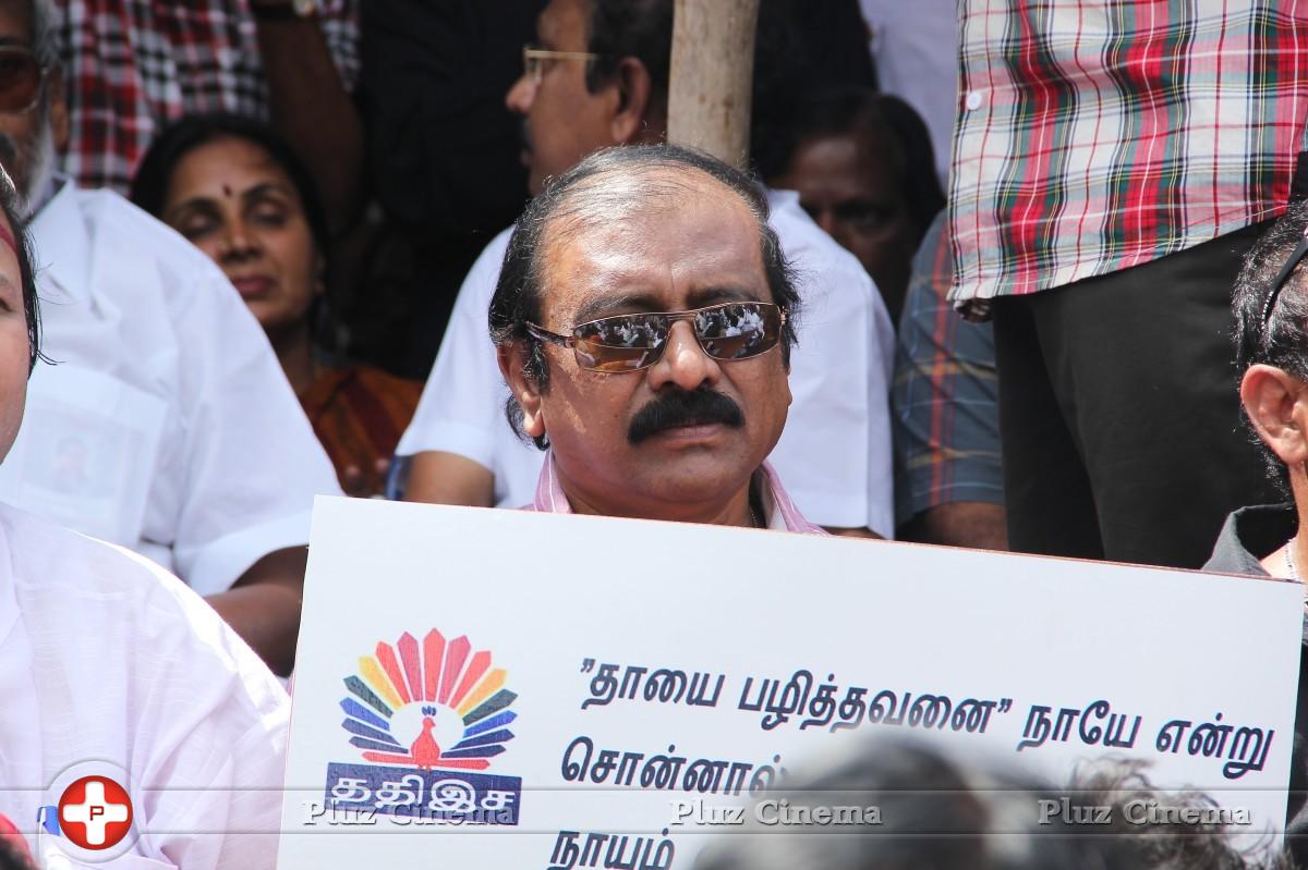 Tamil Directors Union and Producers Council Protest Outside Sri Lankan High Commission Stills | Picture 789214