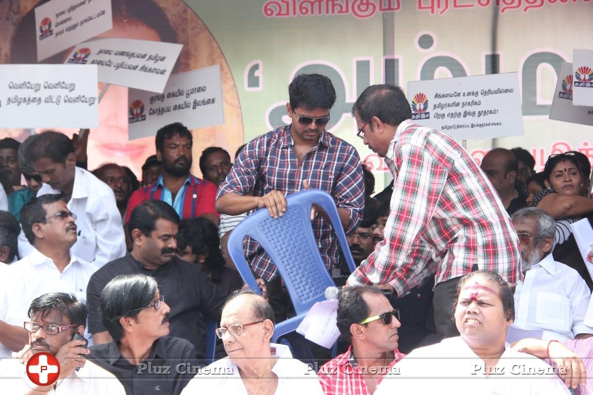 Tamil Directors Union and Producers Council Protest Outside Sri Lankan High Commission Stills | Picture 789248