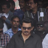 Sarath Kumar - Tamil Directors Union and Producers Council Protest Outside Sri Lankan High Commission Stills