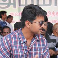 Vijay - Tamil Directors Union and Producers Council Protest Outside Sri Lankan High Commission Stills | Picture 789174