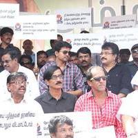 Tamil Directors Union and Producers Council Protest Outside Sri Lankan High Commission Stills | Picture 789200