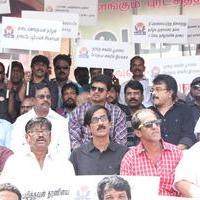 Tamil Directors Union and Producers Council Protest Outside Sri Lankan High Commission Stills | Picture 789205