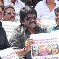 Tamil Directors Union and Producers Council Protest Outside Sri Lankan High Commission Stills | Picture 789207