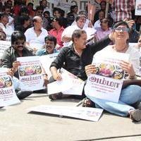 Tamil Directors Union and Producers Council Protest Outside Sri Lankan High Commission Stills | Picture 789210