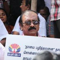Tamil Directors Union and Producers Council Protest Outside Sri Lankan High Commission Stills | Picture 789214