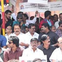 Tamil Directors Union and Producers Council Protest Outside Sri Lankan High Commission Stills