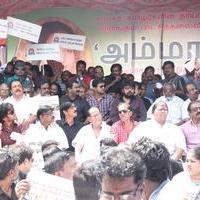 Tamil Directors Union and Producers Council Protest Outside Sri Lankan High Commission Stills | Picture 789252