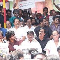 Tamil Directors Union and Producers Council Protest Outside Sri Lankan High Commission Stills | Picture 789254