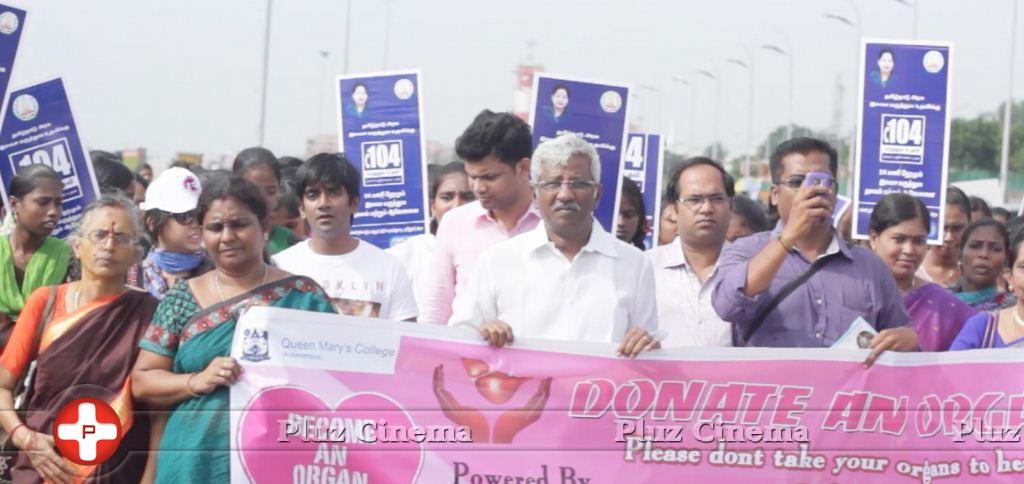 Queen Marrys College Students Organised an Organ Donation Rally Photos | Picture 790027