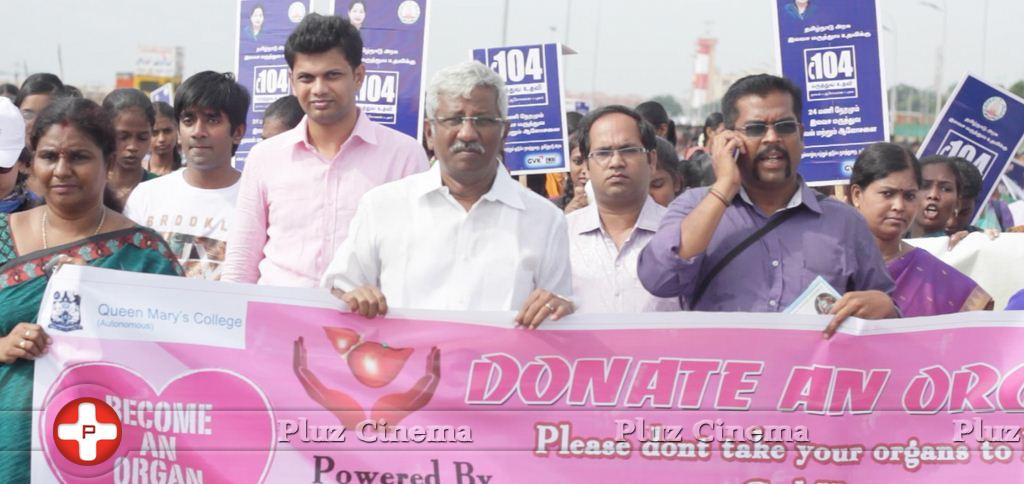 Queen Marrys College Students Organised an Organ Donation Rally Photos | Picture 790028