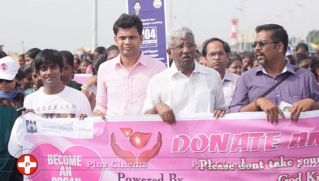 Queen Marrys College Students Organised an Organ Donation Rally Photos | Picture 790029