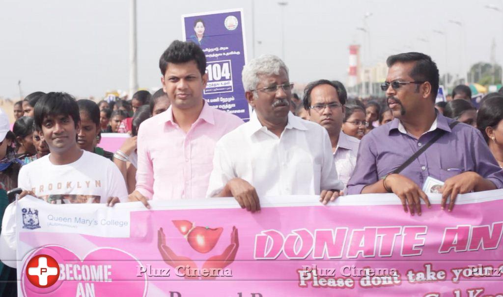 Queen Marrys College Students Organised an Organ Donation Rally Photos | Picture 790033