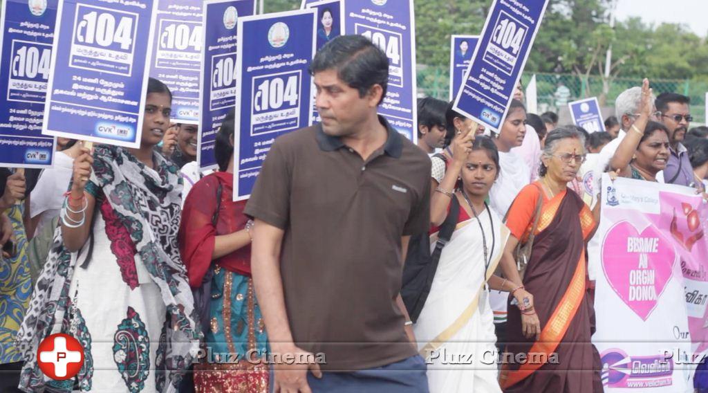 Queen Marrys College Students Organised an Organ Donation Rally Photos | Picture 790038