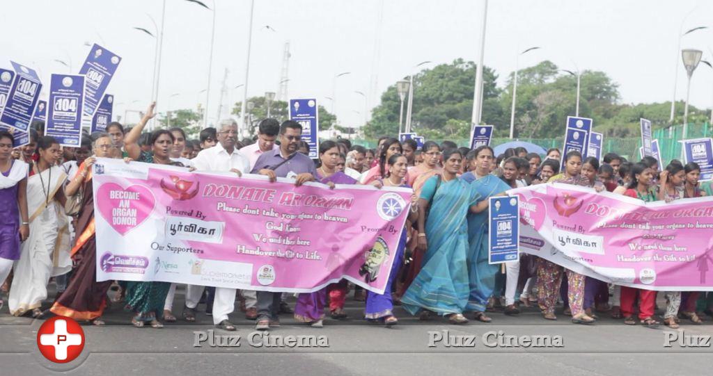 Queen Marrys College Students Organised an Organ Donation Rally Photos | Picture 790042