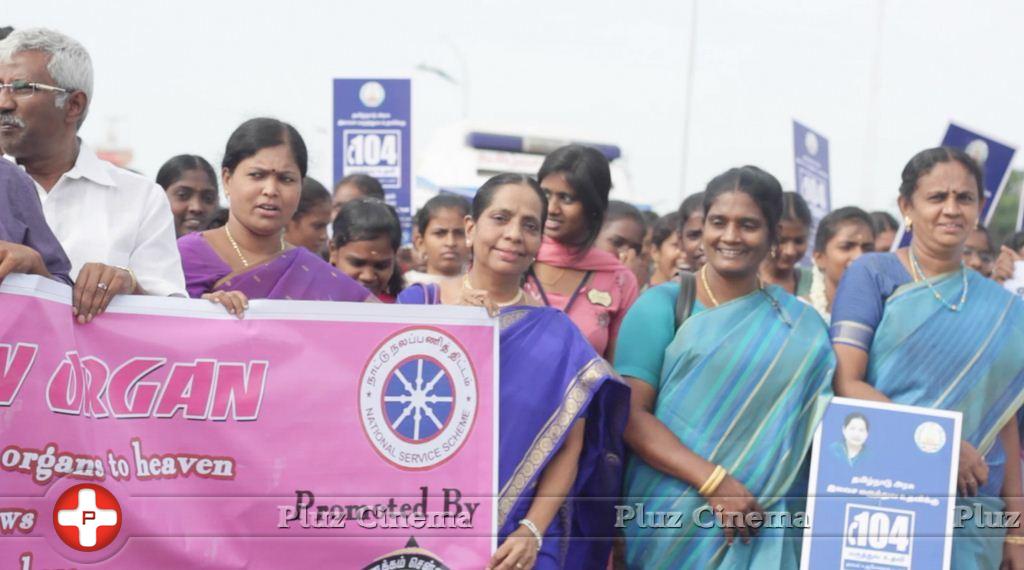 Queen Marrys College Students Organised an Organ Donation Rally Photos | Picture 790044