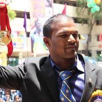 Gold Medalist Sathish Sivalingam honored by Velammal School Photos | Picture 796731