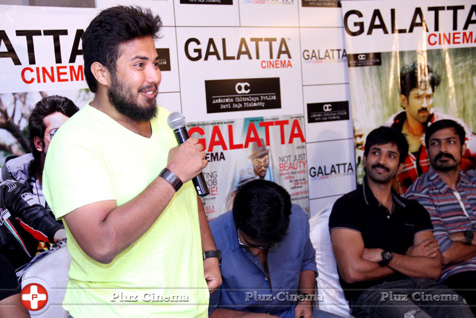 Yagavarayinum Naa Kaakka team launches Galatta Cinema August 2014 Issue Stills | Picture 800732