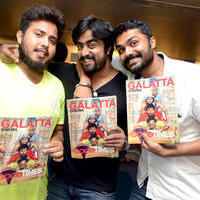 Yagavarayinum Naa Kaakka team launches Galatta Cinema August 2014 Issue Stills | Picture 800716