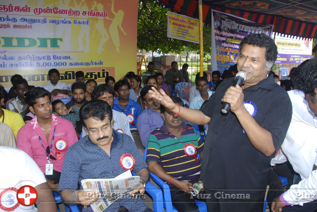 Tamilnadu Stage Dancers Union Protest Stills | Picture 803000
