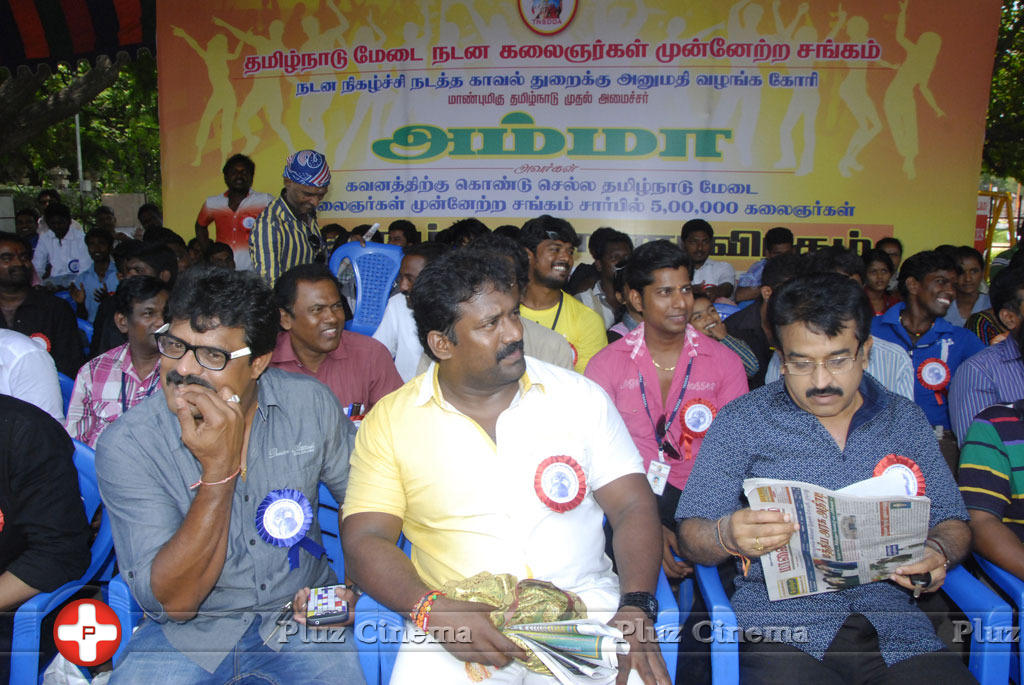 Tamilnadu Stage Dancers Union Protest Stills | Picture 803001