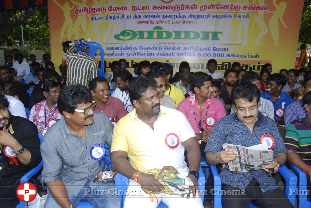 Tamilnadu Stage Dancers Union Protest Stills | Picture 803002